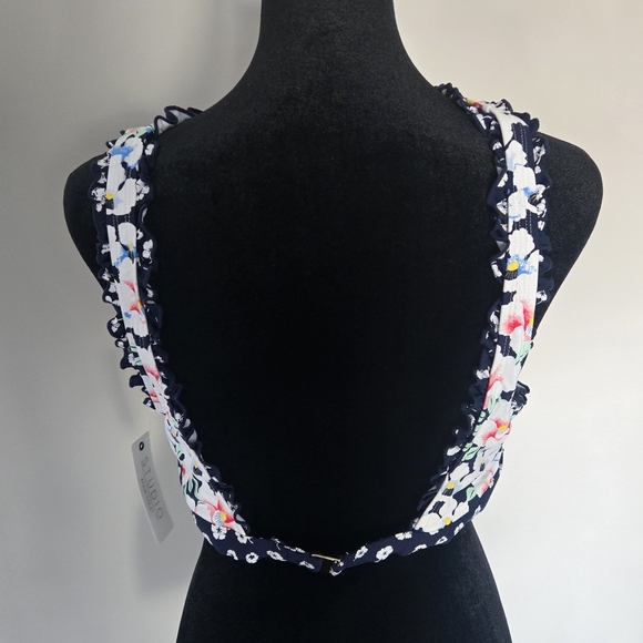 Anne Cole floral keyhole bikini top - Picture 6 of 6